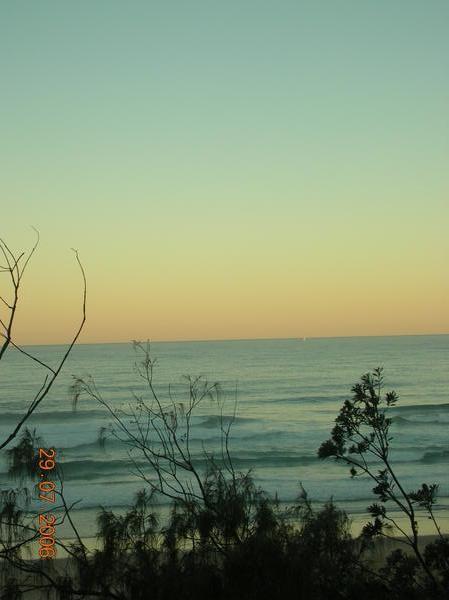 The Sunset At Sunshine Beach