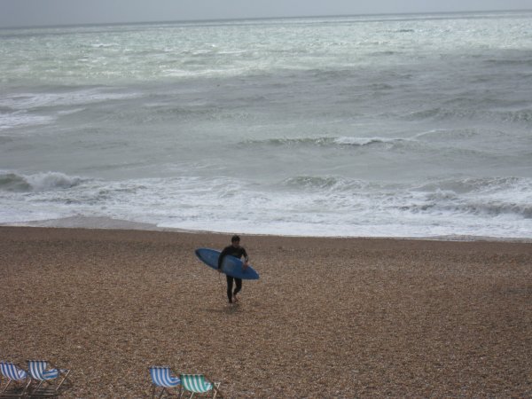 Brighton surfer