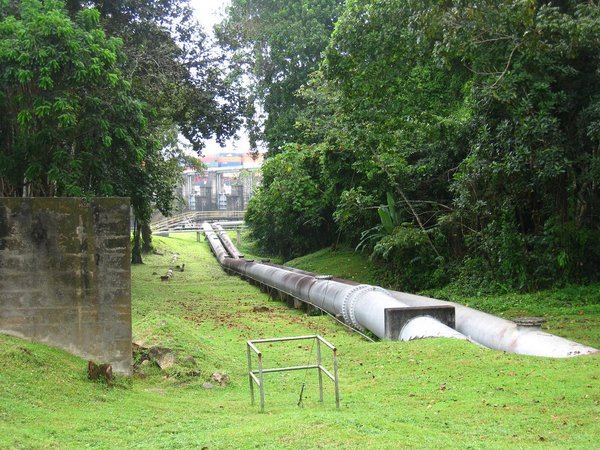 Panama Canal Pipes