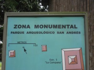 La Entrada a Zona Parque Archaelogical San Andres