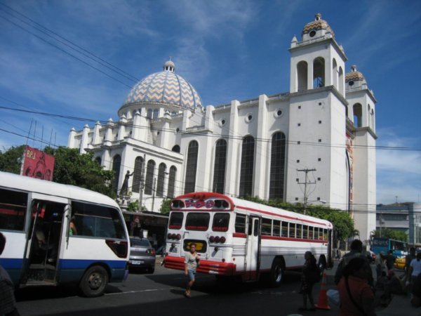 A church in San Salvador