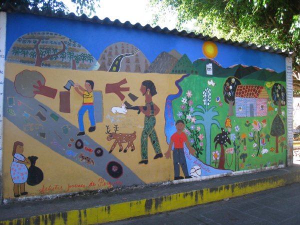 War influenced murals
