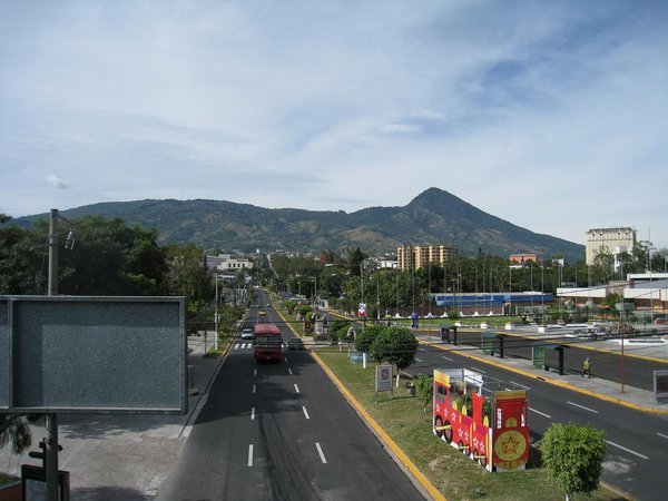 San Salvador city streets