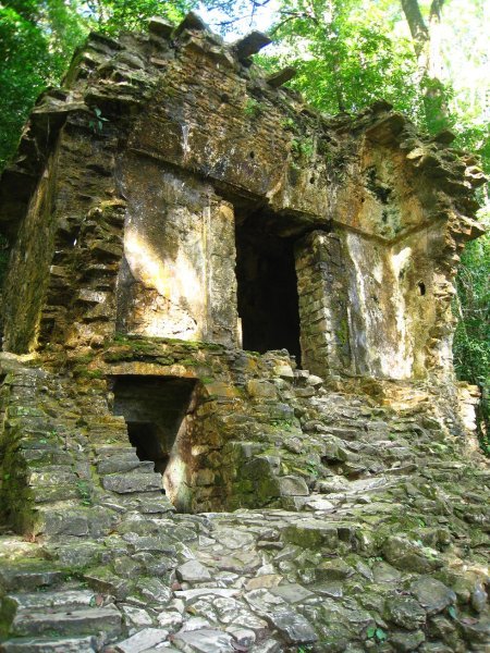 Palenque Ruins - less restored, more how you can imagine finding these ruins