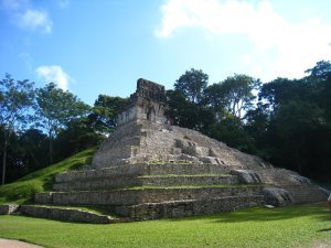 Palenque Ruins - Next to the temple of the sun
