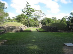 Palenque Ruins - Small basic ballcourt
