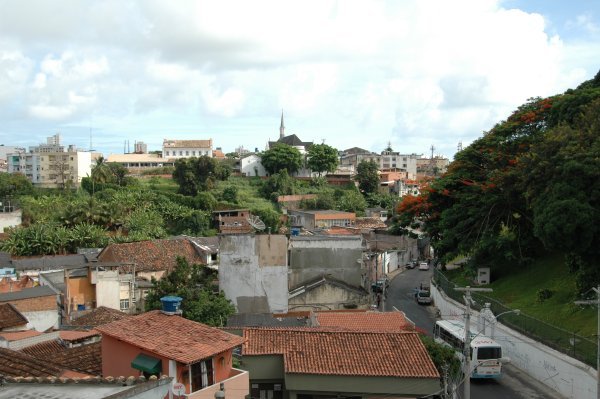 Hostel balcony view
