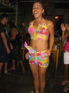 Pelourinho - One crazy local girl who took us dancing