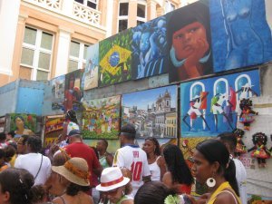 Pelourinho - Art alley
