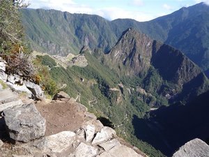 Sun gate to Machu Picchu