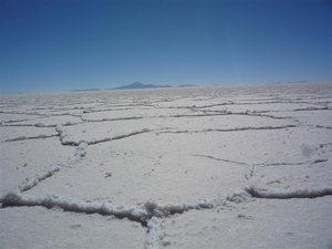 A frozen desert