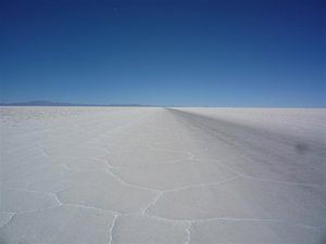Salt flat highway