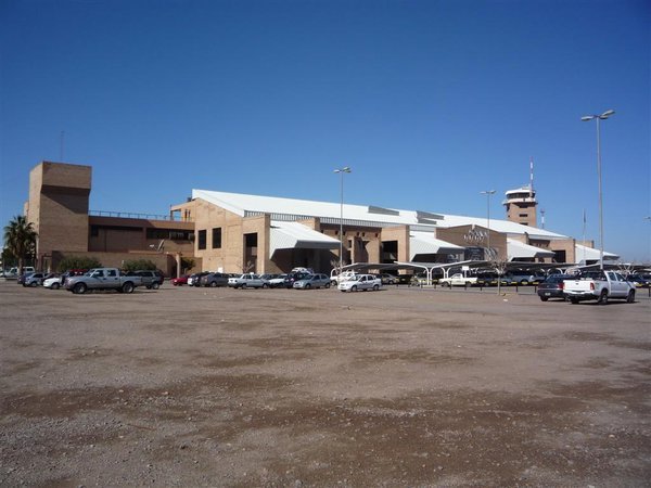 Mendoza airport, its only small