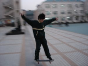 skateboarder 