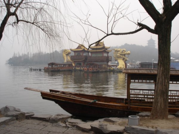 The lake in Hangzhou