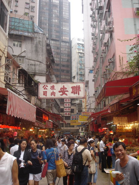 Market scenes, Hong Kong