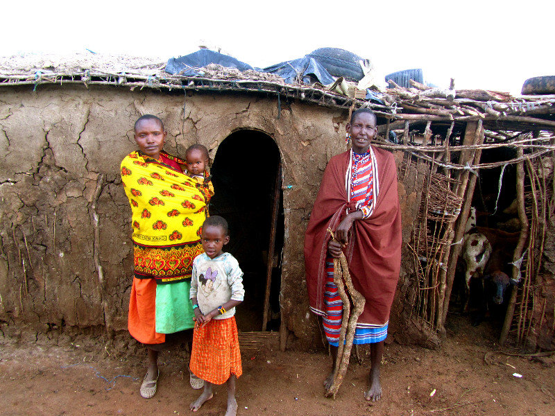 Masai Mara village