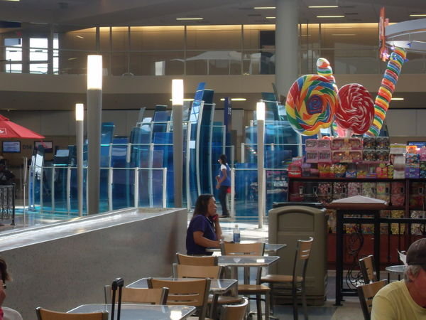 Inside the DFW Airport