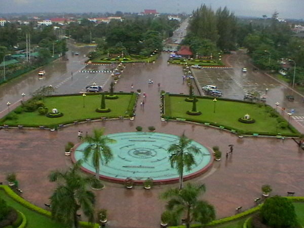 View from Patuxai