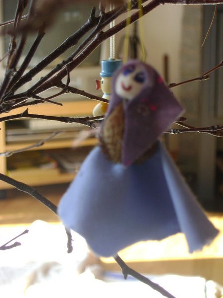 A witch decoration