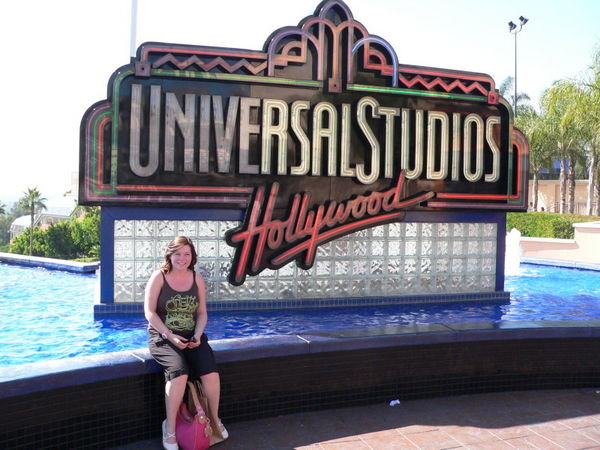 Karen at Universal Studios Citywalk