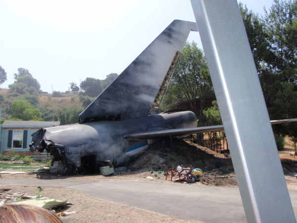 Plane crash from War of the Worlds