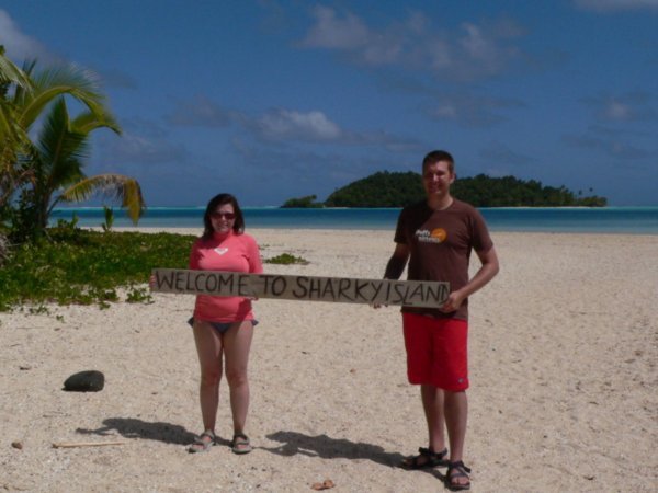 Karen and Matt on Shark Island