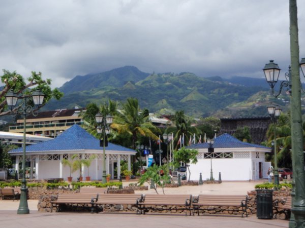 View across central Papeete 