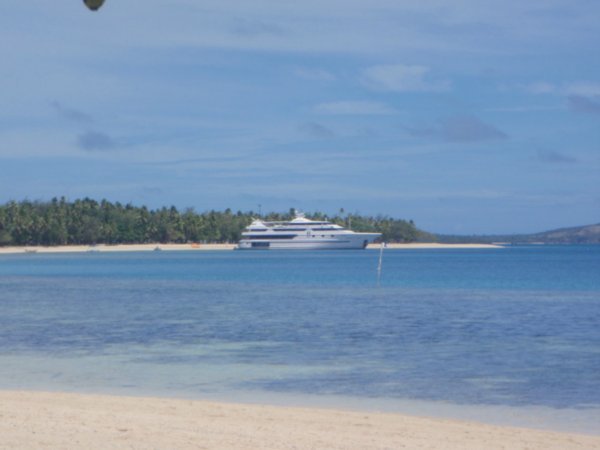 One of the blue lagoon cruise ships