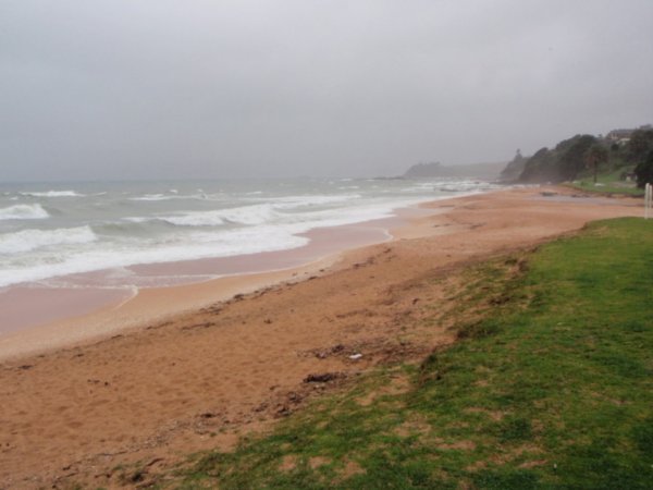The pink sands of Cable Bay
