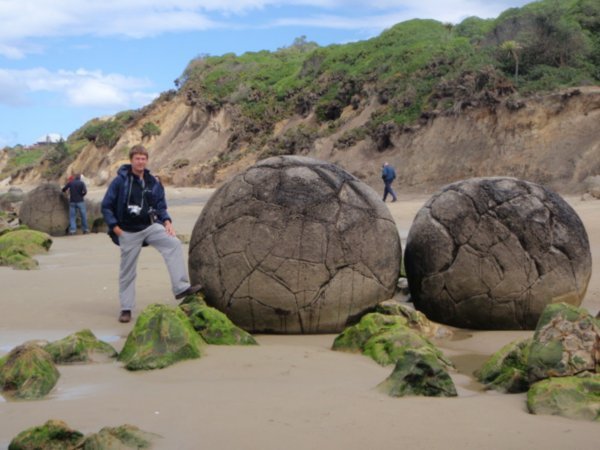 Matt at the boulders