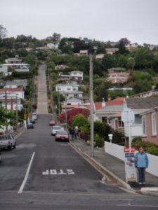The steepest street