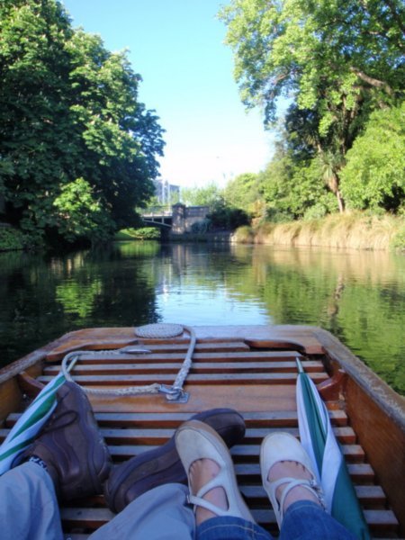 Punting on the River Avon