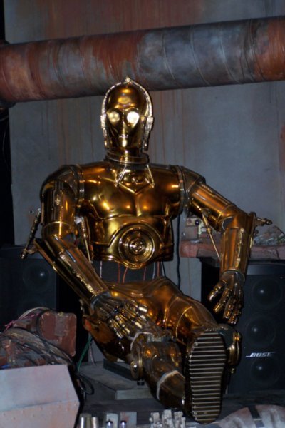 "Hello, I am C-3PO, human-cyborg relations."