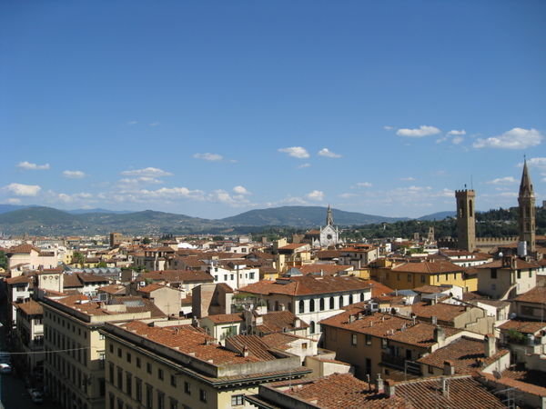 Partial view of Florence