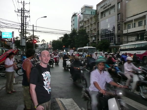 Crazy Saigon Traffic