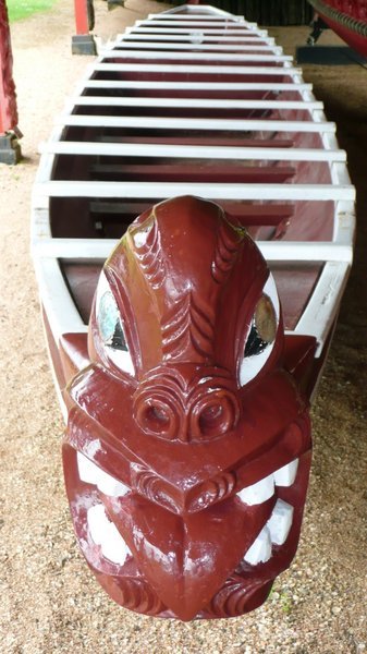 Maori War Canoe or Waka