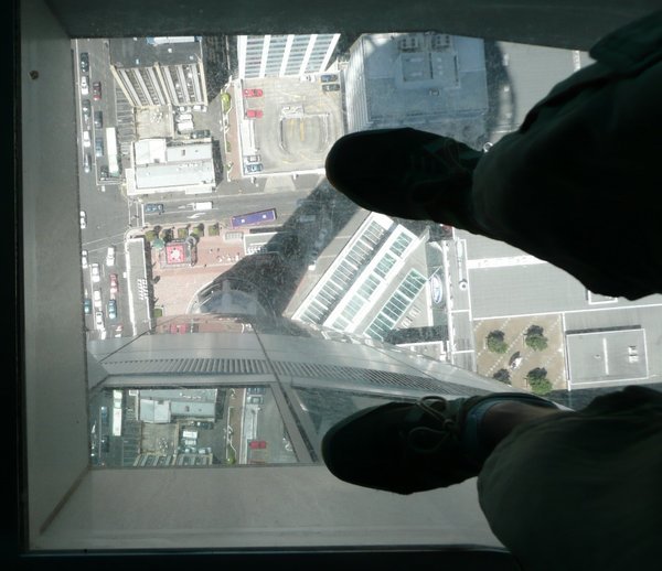 Floor Window in the Sky Tower