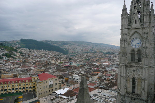 View over Quito 