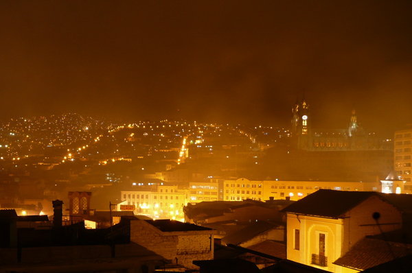 Quito, much nicer by night! 