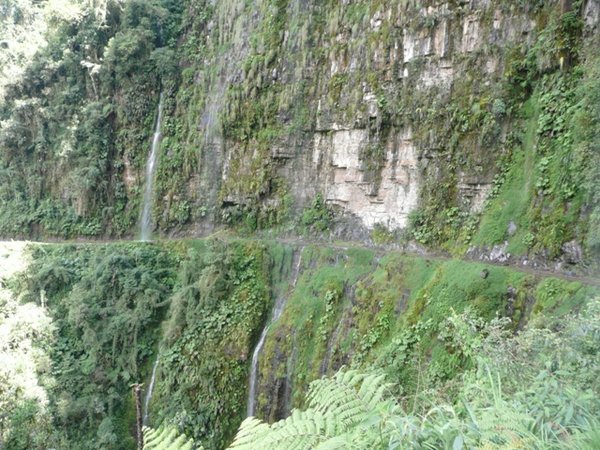 Death Road Waterfalls