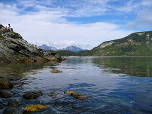 The coast walk, Parque Nacional, Tierra del Fuego