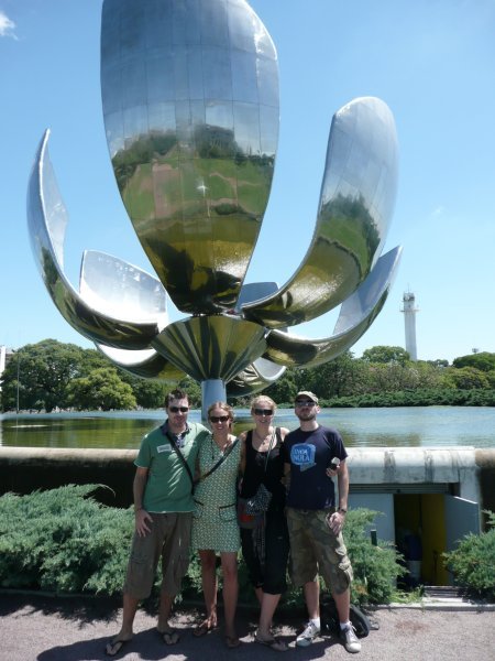 Magnus, Tandra, me and Si at The Tulip