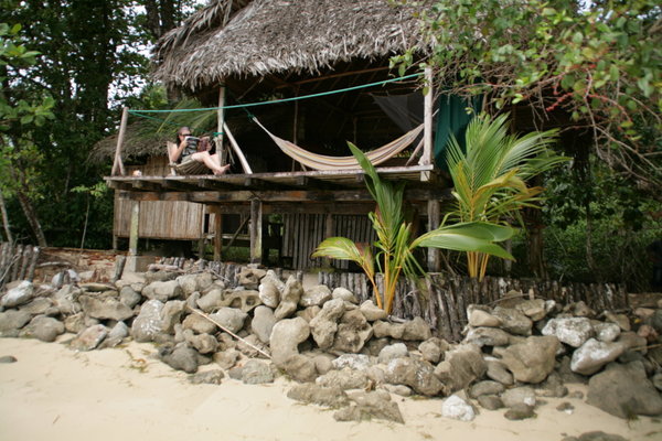 Bocas del Toro beach hut