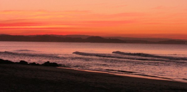 Beautiful Sunset from Rainbow Bay