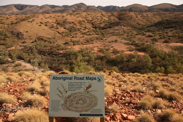 Aboriginal road maps