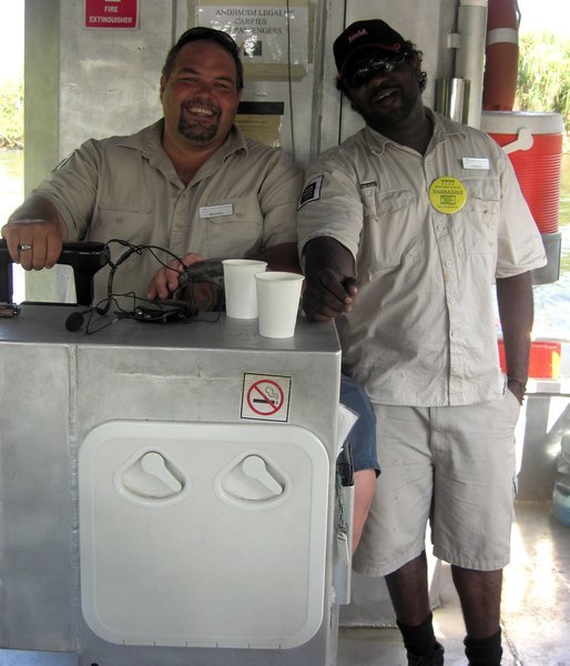 Our guides, Michael and Howard