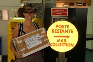 Collecting THE parcel from Aus Post