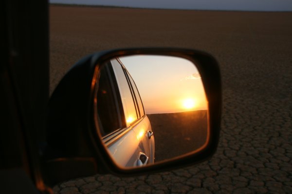 Sunset on the mudflats, Nige took this as he was driving