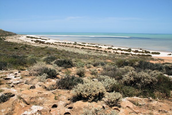 An introduction to the beautiful coastline of Shark Bay.  This is from one of the lookouts on the journey towards town